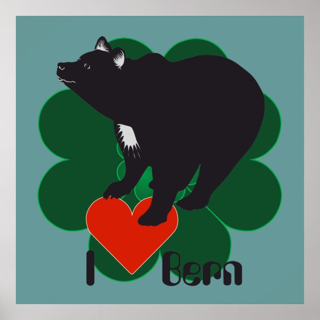 Póster Bern, Berne, Berna, Bärn, Schweiz, Suisse, Poster (Frente)
