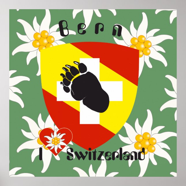 Póster Bern, Berne, Berna, Bärn, Schweiz, Suisse, Poster (Frente)
