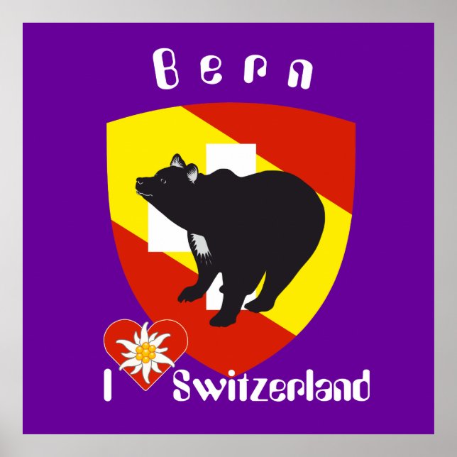 Póster Berna, Berna, Berna, Bärn, Schweiz, Suisse, Poster (Frente)