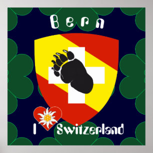 Póster Berna, Berna, Berna, Bärn, Schweiz, Suisse, Poster