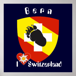 Póster Berna, Berna, Berna, Bärn, Schweiz, Suisse, Poster