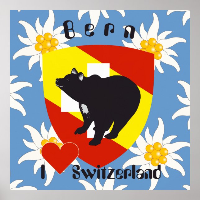 Póster Berna, Berna, Berna, Bärn, Schweiz, Suisse, Poster (Frente)