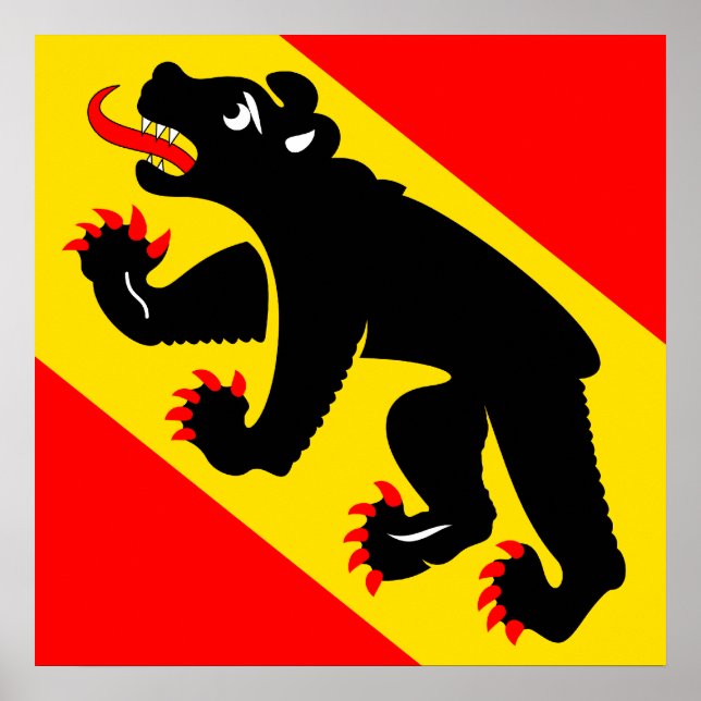 Póster Berna, Suiza (Frente)