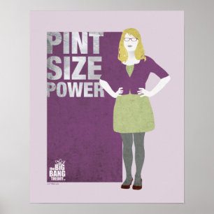 Póster Bernadette   Potencia de tamaño de pinza