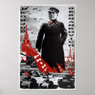 Póster Bernankovich Konjob