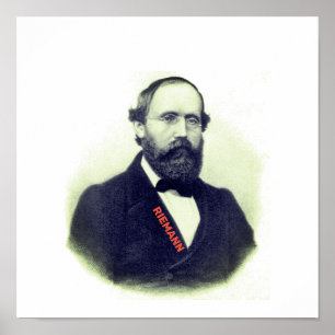 Póster Bernhard Riemann