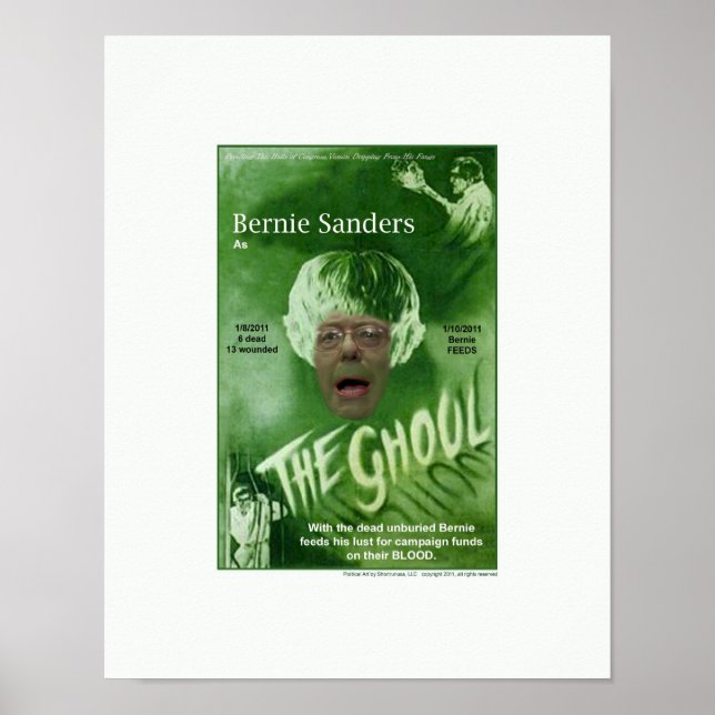Póster Bernie El Poster Ghoul (Frente)