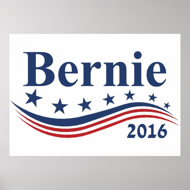 Póster Bernie Sanders 2016 (Frente)
