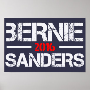 Póster Bernie Sanders 2016