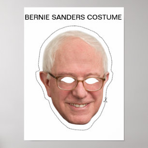 Póster Bernie Sanders Costume