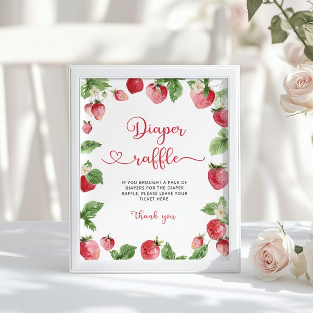 Póster Berry dulce ducha de bebé. Ramificación de pañales (Subido por el creador)