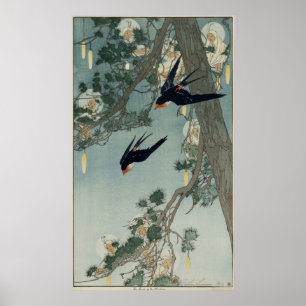 Póster Bertha Boynton Lum la tierra del bluebird