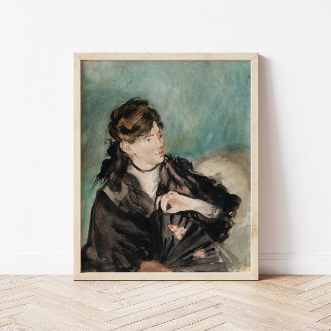 Póster Berthe Morisot con un ventilador | Édouard Manet (Subido por el creador)