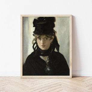 Póster Berthe Morisot   Édouard Manet