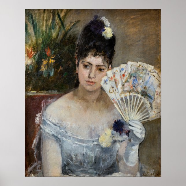 Póster Berthe Morisot - En el balde (Frente)