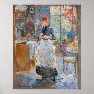 Póster Berthe Morisot - En el Comedor