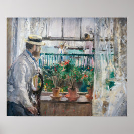 Póster Berthe Morisot - Eugene Manet en la Isla de Wight