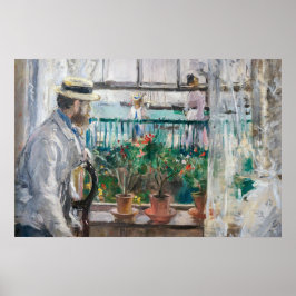 Póster Berthe Morisot - Eugene Manet en la Isla de Wight