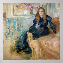 Póster Berthe Morisot - Julie y su galgo Laerte