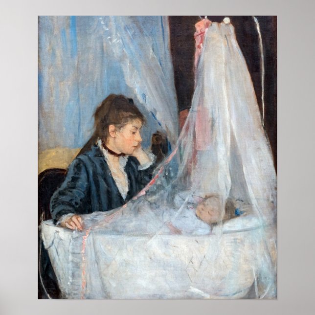 Póster Berthe Morisot - La cuna (Frente)