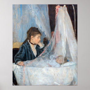Póster Berthe Morisot - La cuna