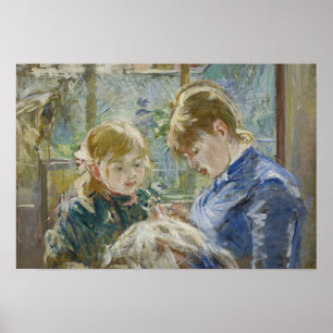 Póster Berthe Morisot - La hija del artista, Julie