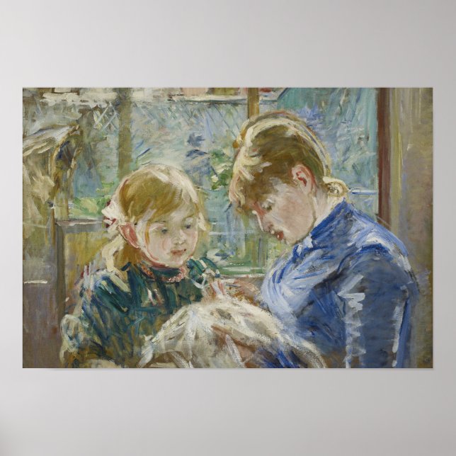 Póster Berthe Morisot - La hija del artista, Julie (Frente)