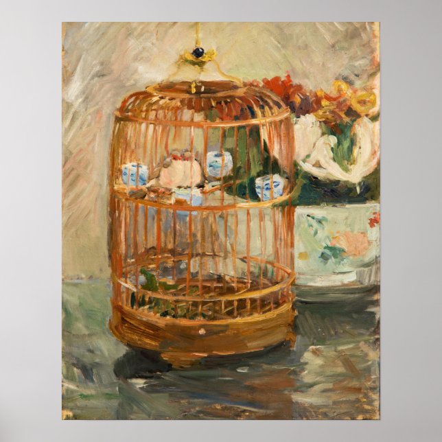 Póster Berthe Morisot - La jaula (Frente)