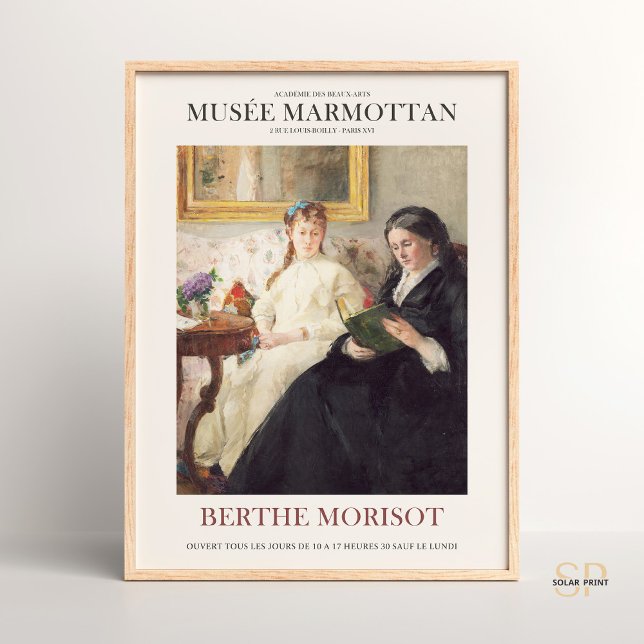 Póster Berthe Morisot La madre y hermana del artista (Subido por el creador)