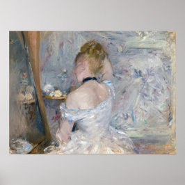 Póster Berthe Morisot - Mujer en su retrete