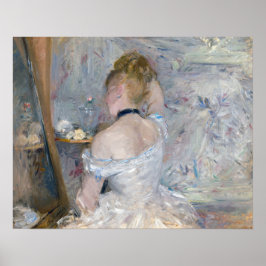Póster Berthe Morisot - Mujer en su retrete