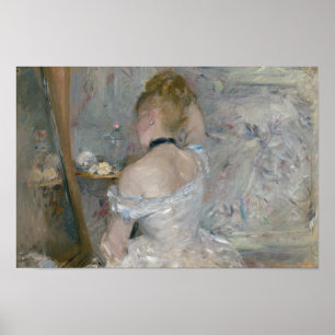 Póster Berthe Morisot - Mujer en su retrete