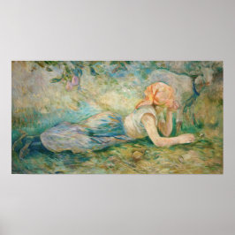 Póster Berthe Morisot - Pastores descansando