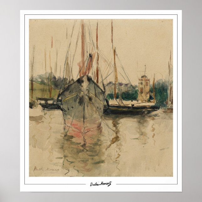 Póster Berthe Morisot Zedign Art Poster #138 (Frente)