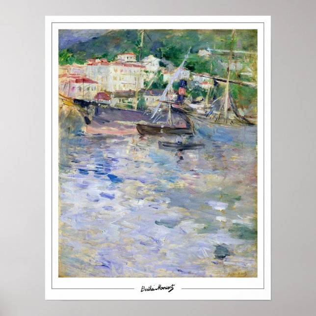Póster Berthe Morisot Zedign Art Poster #299 (Frente)