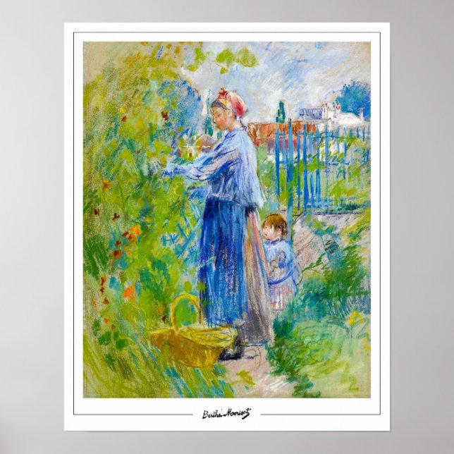 Póster Berthe Morisot Zedign Art Poster #310 (Frente)