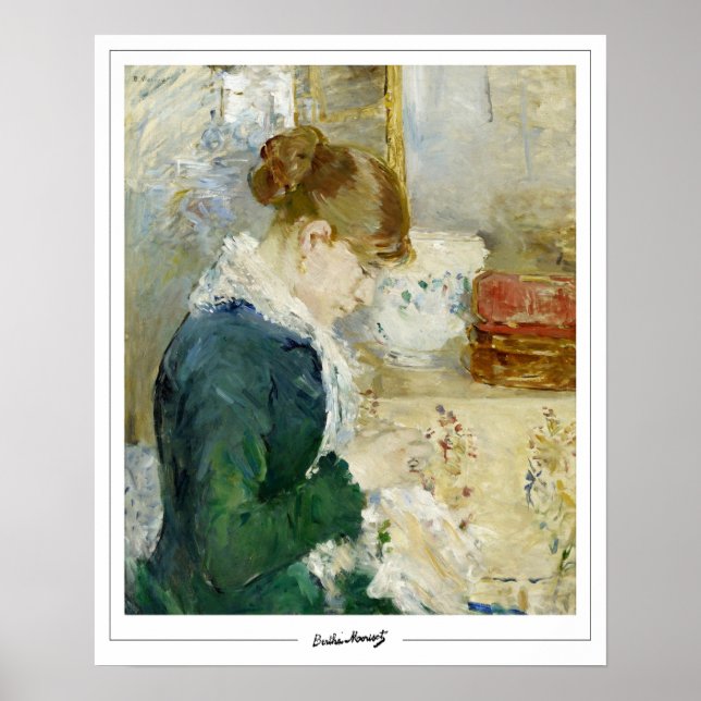 Póster Berthe Morisot Zedign cartel #265 (Frente)