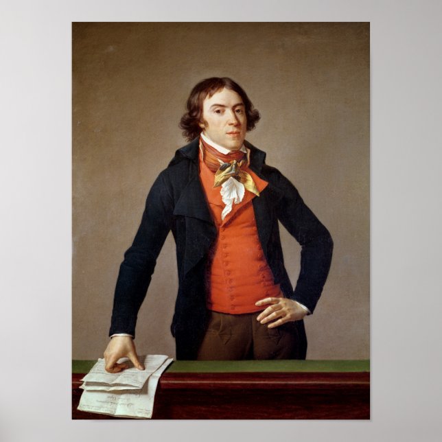 Póster Bertrand Barere de Vieuzac (Frente)