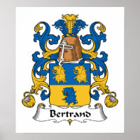 Bertrand Family Crest