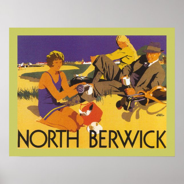 Póster Berwick septentrional (lienzo) (Frente)
