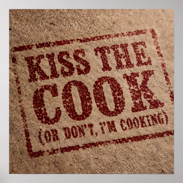 Póster Besa Al Cocinero (Frente)
