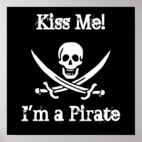 ¡Bésame! Soy un pirata