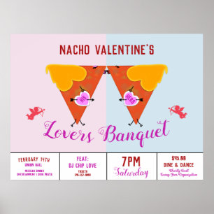 Póster Besando el anuncio de Nacho Valentine