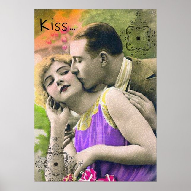 Póster Beso (Frente)