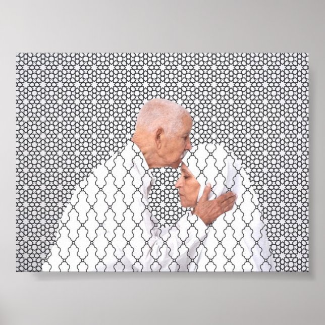 Póster Beso árabe (Frente)