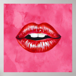 Póster Beso de amor