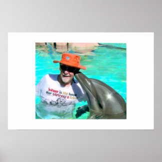 Póster Beso de delfín de Mal