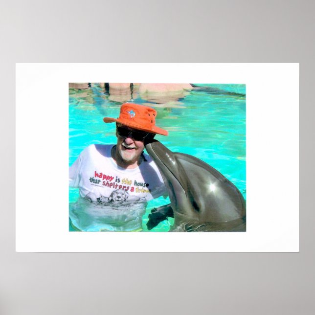 Póster Beso de delfín de Mal (Frente)