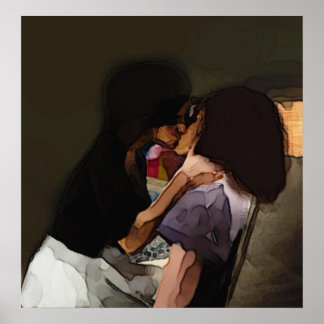 Póster Beso de inocencia