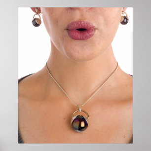 Póster Beso de mármol